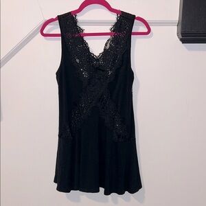 Gimmicks Black Lace Top